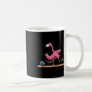 Flamingo Bowling Flamingo Playing Bowling Flamingo Coffee Mug