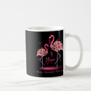Flamingo Brain Aneurysm Awareness Coffee Mug