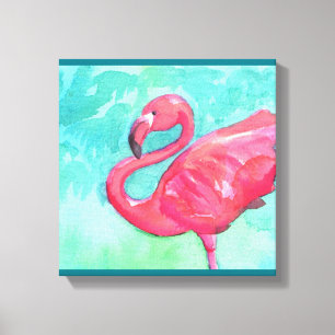 Flamingo Canvas wall art