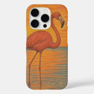 Flamingo iPhone 16 pro case
