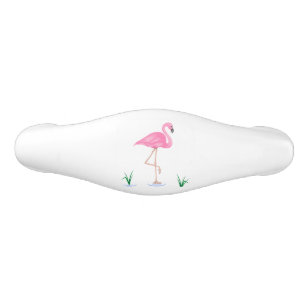 Flamingo Ceramic Drawer Pull