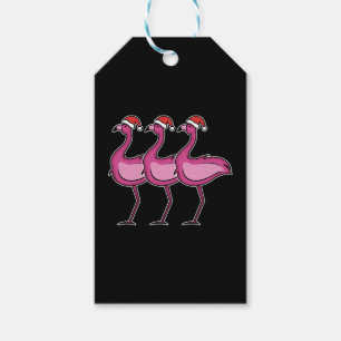 Flamingo Christmas Gift Tags