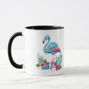 Flamingo Chucks and Pearls Comma La Harris 2024 Mug