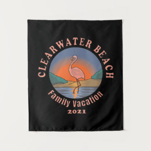 Flamingo Clearwater Beach Flamingo Vacation 2021 Tapestry
