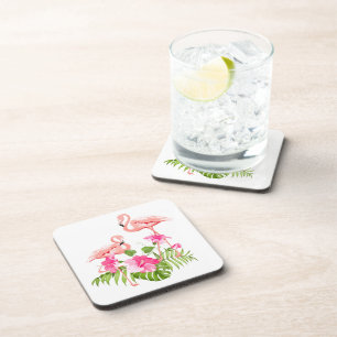 Flamingo Coaster Set
