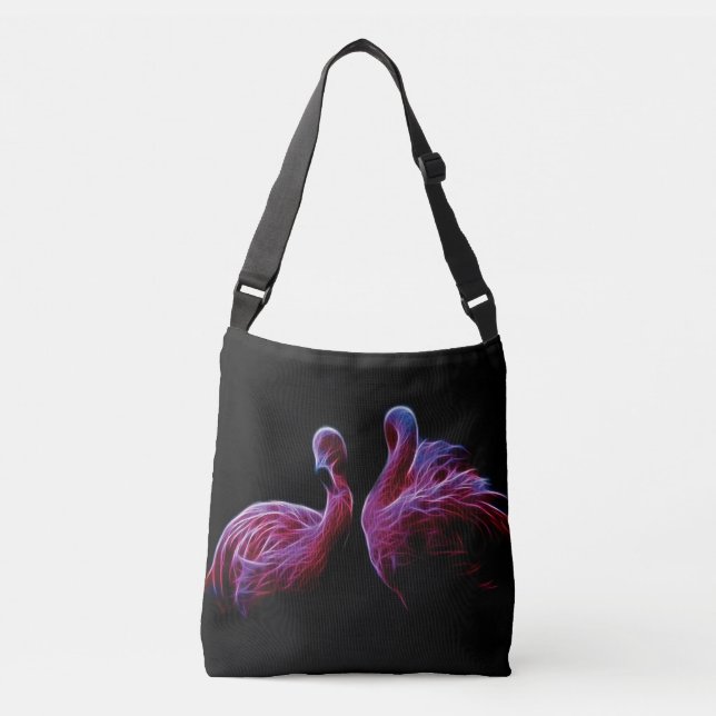 Flamingo Crossbody Bag (Front)