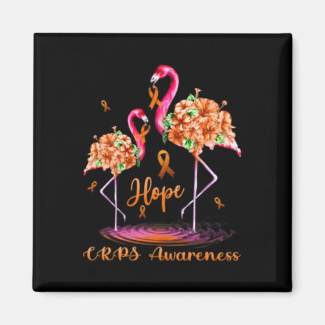 Flamingo Crps Awareness  Magnet (Front)