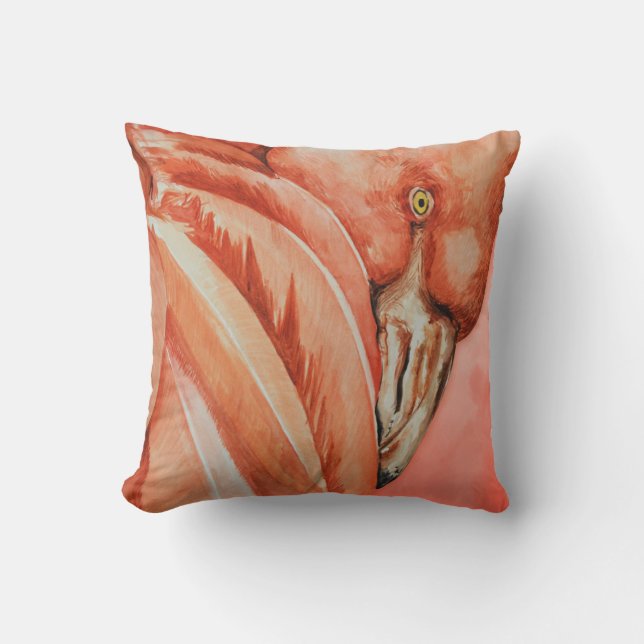 Flamingo  cushion (Front)