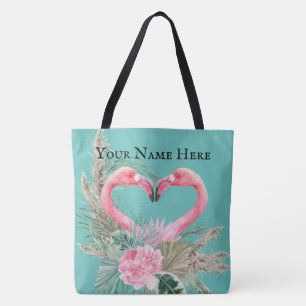 Flamingo Customisable Tropics Tote Bag