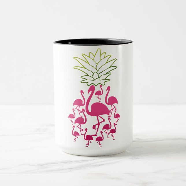 Flamingo Cute Tumbler | Mug Gifts  (Center)