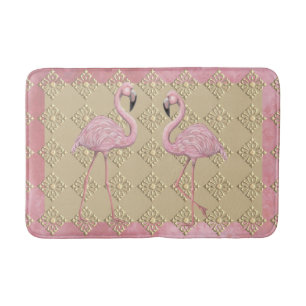 Flamingo Dance Bath Mat
