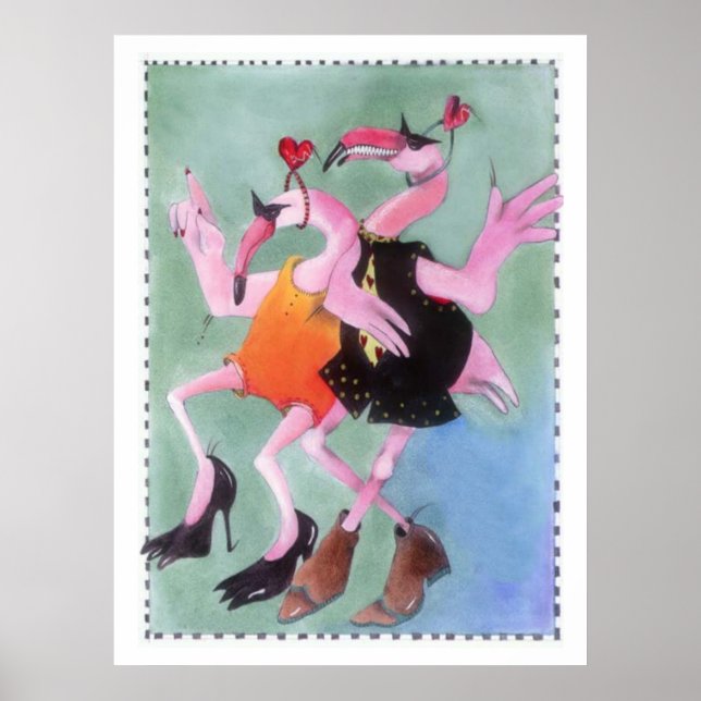 Flamingo Dance Poster (Front)