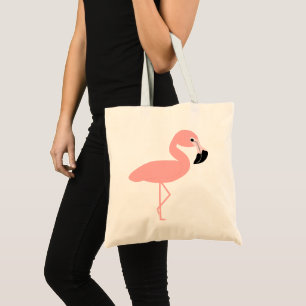 Flamingo Design Tote Bag