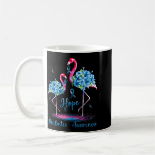 Flamingo Diabetes Awareness Coffee Mug