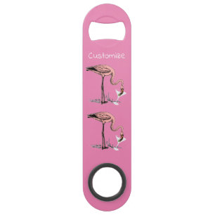 Flamingo Drinking Martini Thunder_Cove