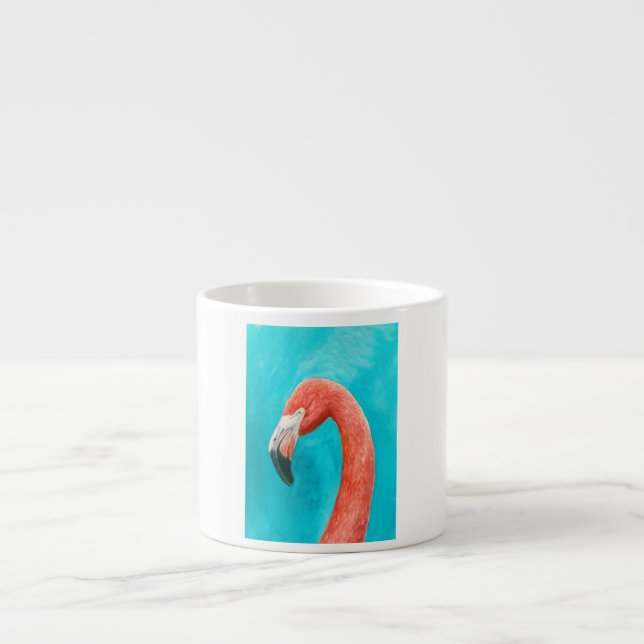 Flamingo Espresso Cup (Front)