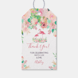 Flamingo Favour Tags