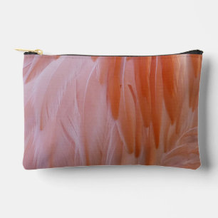 Flamingo Feathers in Shades of Pink Accessory Pouch