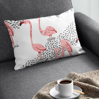 Flamingo Fiesta Lumbar Cushion
