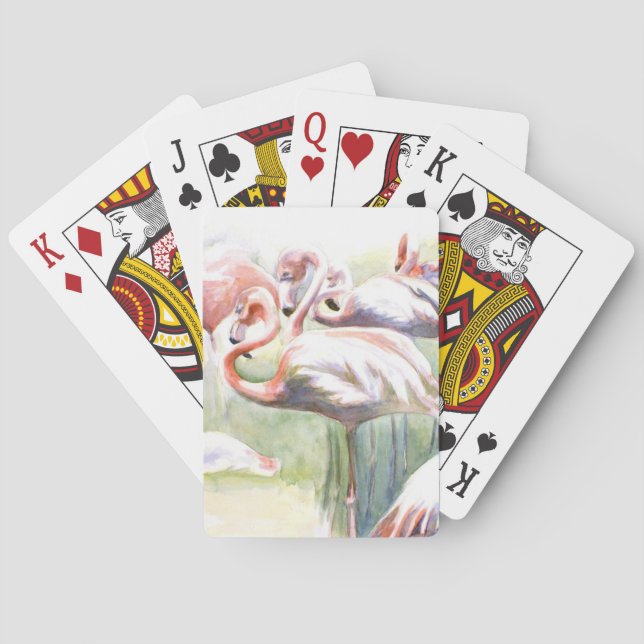 Flamingo Fiesta Playing Cards (Back)