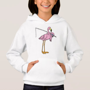Flamingo Fishing Fisher Fishing rod