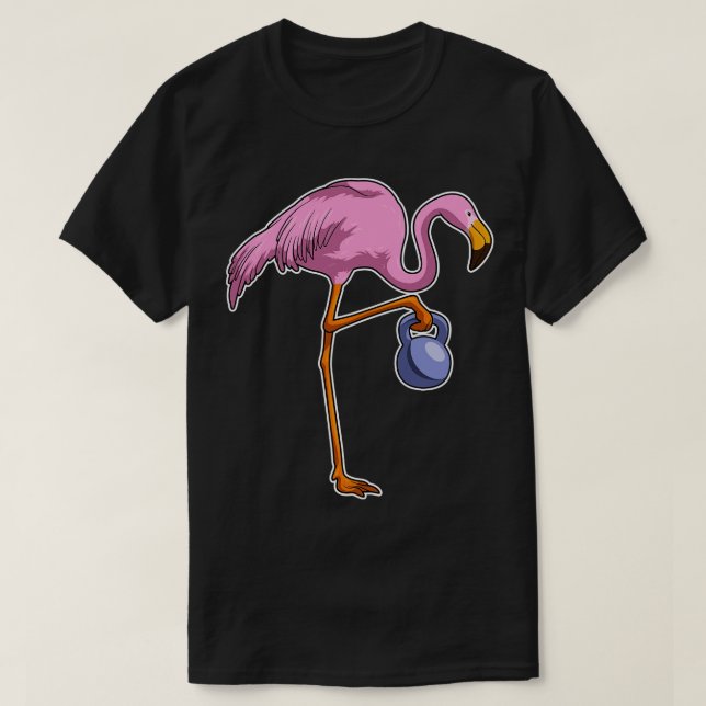 Flamingo Fitness Sports  T-Shirt (Design Front)