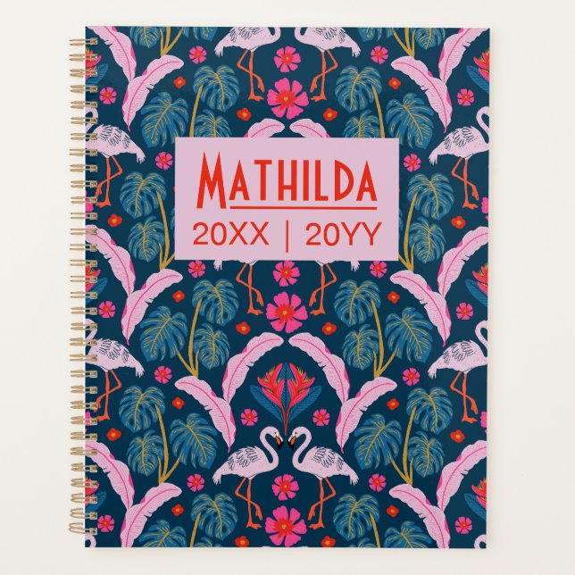 Flamingo Flamenco Planner (Front)