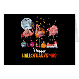 Flamingo Flamingo Thanksgiving Halloween Christmas