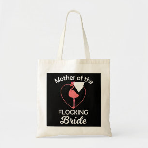 Flamingo   Flamingo Wedding Mor Of Flocking Bride Tote Bag