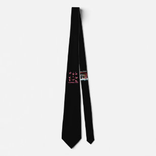 Flamingo Flamingo Yoga Pose Meditation Tie