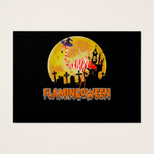 Flamingo Flamingoween Funny Witch Halloween