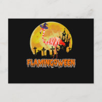 Flamingo | Flamingoween Funny Witch Halloween