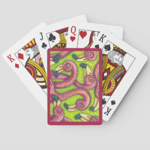Flamingo Fling Colourful POKER CARDS