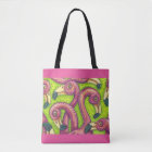 Flamingo Fling Colourful TOTE BAG