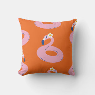 Flamingo Float Fun Cushion