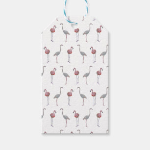 Flamingo Frenzy Gift Tags (choose colour)