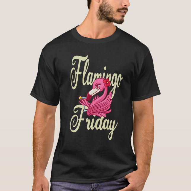 Flamingo Friday T-Shirt (Front)