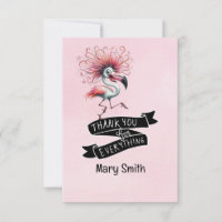 Flamingo Funny Design for party