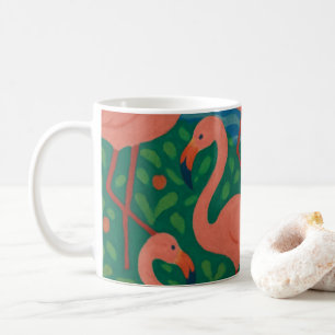 Flamingo Garden Coffee Mug