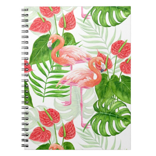 Flamingo garden notebook (Front)