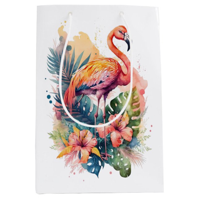 Flamingo Gift Bag (Front)