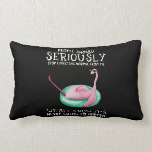 Flamingo Gift People Should Seriously Flamingo Lumbar Cushion