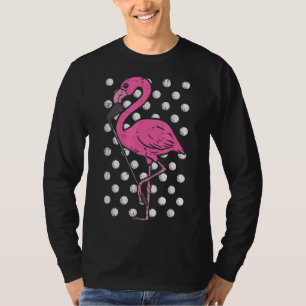 Flamingo Golf Cool Golfing Bird Animal Golfer Men  T-Shirt