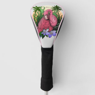 Flamingo Golf Head Cover