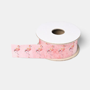 Flamingo Grosgrain Ribbon