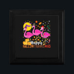 Flamingo Halloween Thanksgiving Christmas HallowTh Gift Box<br><div class="desc">Flamingo Halloween Thanksgiving Christmas HallowThanksMas</div>