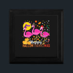 Flamingo Halloween Thanksgiving Christmas HallowTh Gift Box<br><div class="desc">Flamingo Halloween Thanksgiving Christmas HallowThanksMas</div>