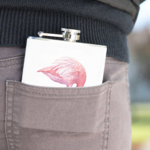 Flamingo Hip Flask