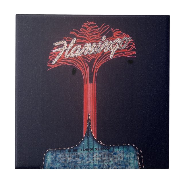 Flamingo Hotel Las Vegas Ceramic Tile (Front)