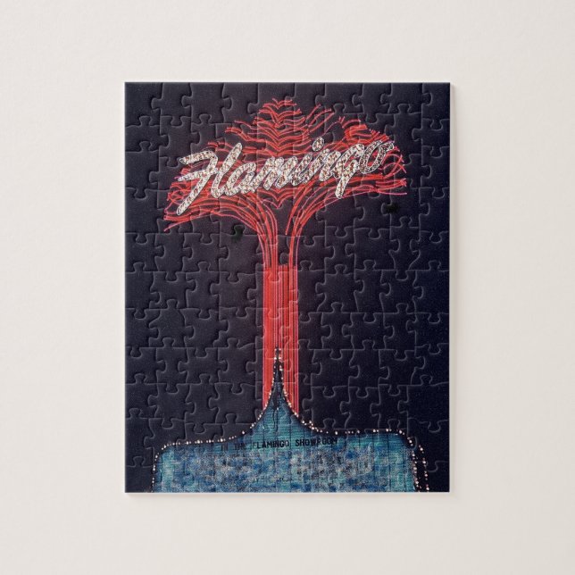 Flamingo Hotel Las Vegas Jigsaw Puzzle (Vertical)